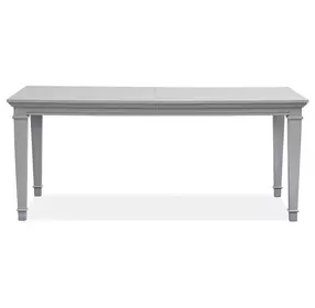 Charleston Harbor Gray Extendable Rectangular Dining Room Set