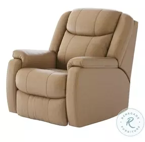 Hercules Maximus Caramel Big Mans Recliner with SoCozi Massage
