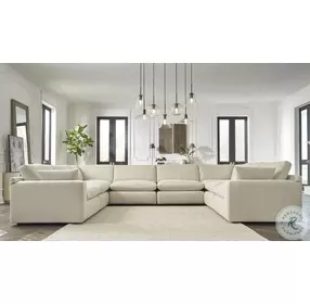 Elyza Linen 8 Piece Sectional