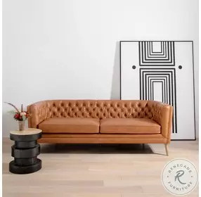 Inez Natural Pine End Table