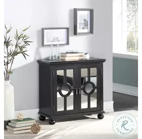 Poppy Antique Black Accent Chest