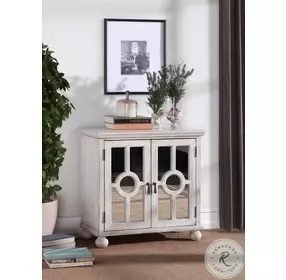 Poppy Antique White Accent Chest