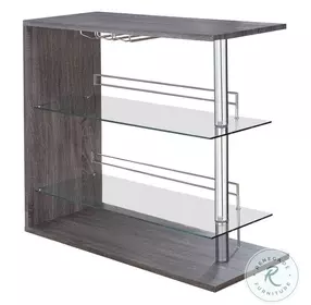 Prescott Grey Rectangular Bar Set