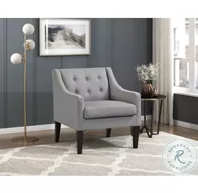 Aragon Gray Accent Chair