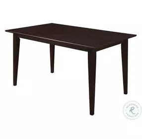 Gabriel Cappuccino Dining Room Set