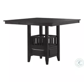 Jaden Espresso Square Counter Height Dining Room Set