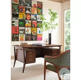 Studio Designs Rich Brown Cranbrook Writing Desk