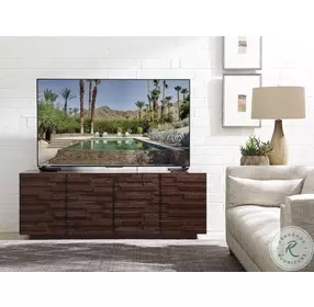 Studio Designs Natural Rustic Criss Cross TV Stand