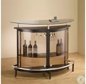 101065 Black Bar Table