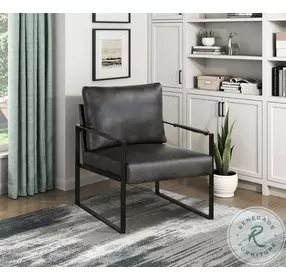 Taylor Dark Gray Accent Chair