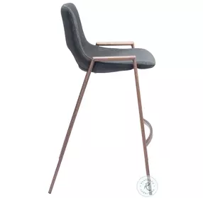 Desi Black Counter Height Chair Set Of 2