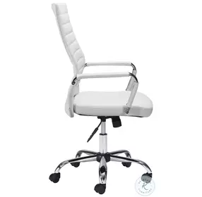 Primero White Office Chair