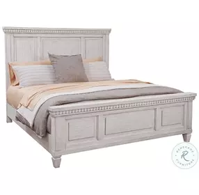 Salter Path White Grain Panel Bedroom Set