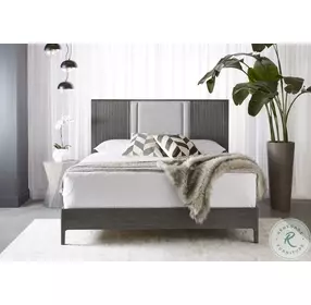 Prism Gray And Black End Table