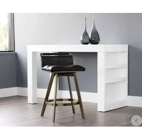 Arizona Black Swivel Counter Height Stool