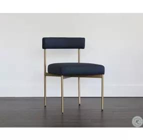 Milford Navy Seneca Dining Chair Set of 2