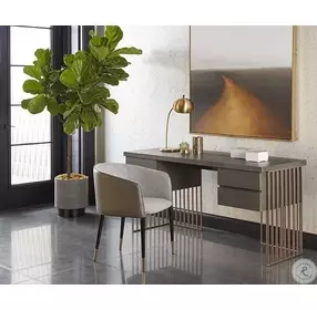 Hampton Grey Dining Arm Chair