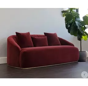 Havenwood Merlot Astrid Sofa