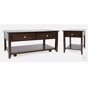 Classics Espresso Cocktail Table