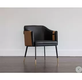 Pembroke Napa Cognac Armchair