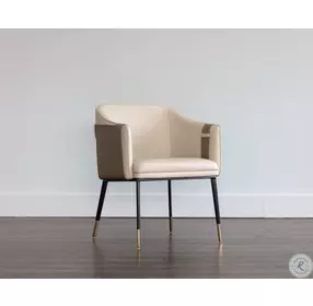 Pembroke Napa Beige Armchair