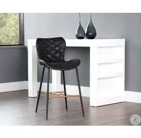 Lyla Black Counter Height Stool Set of 2