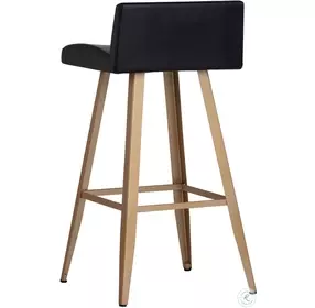 Dani Black Counter Height Stool