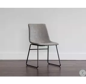 Inglewood Unity Antique Grey Dining Chair Set of 2