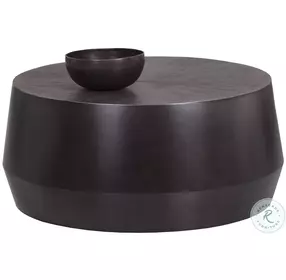 Creed Bronzed Gunmetal Aluminum Small Occasional Table Set