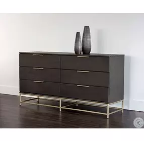 Rebel Charcoal Grey Dresser