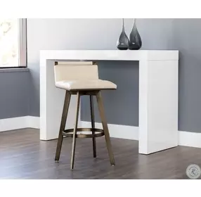 Arizona Castillo Cream Swivel Bar Stool