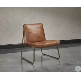 Anton Bravo Cognac Lounge Chair