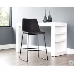 Inglewood Antique Black Counter Height Stool Set Of 2