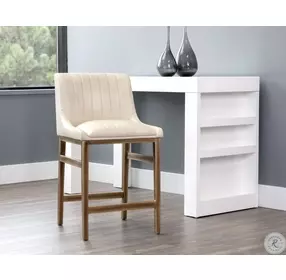 Ellsworth Bravo Cream Counter Height Stool