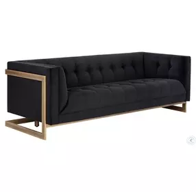 Ekon Abbington Black Living Room Set