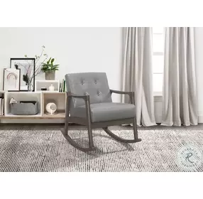 Auden Gray Rocking Chair