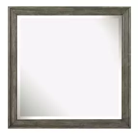 Twin Lakes Gray Square Dresser Mirror