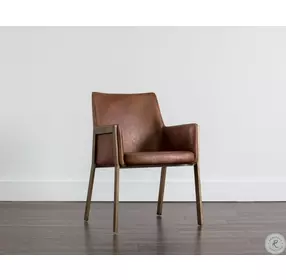 Maura Bravo Cognac Armchair