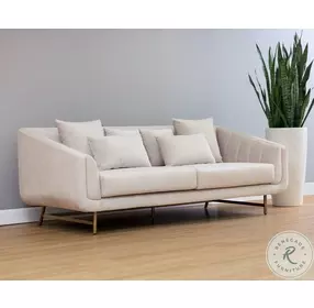 Veera Polo Club Muslin Performance Fabric Sofa