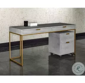 Jiro Gray File Cabinet