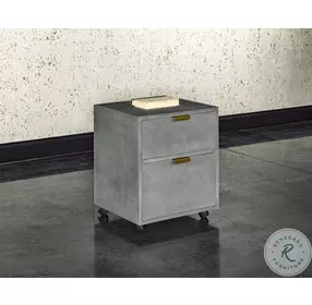 Kenzo Gray File Cabinet