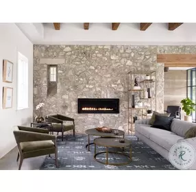 Gary Olive Green Club Chair