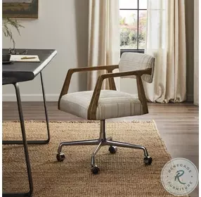 Tyler Sheffield Ivory Desk Chair