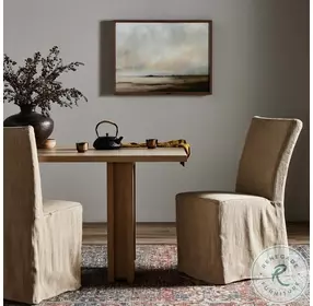 Vista Broadway Canvas Slipcovered Dining Chair Set of 2