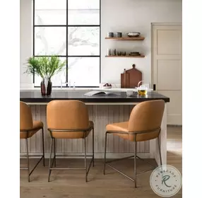 Astrud Sierra Butterscotch Bar Stool