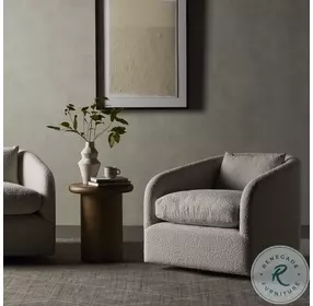 Topanga Knoll Natural Swivel Chair