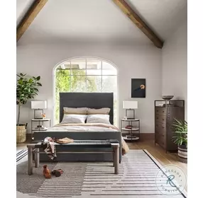 Daphne San Remo Ash King Upholstered Bed