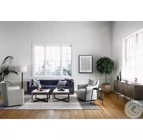 Kimble Noble Platinum Swivel Chair