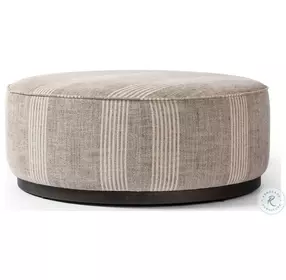 Sinclair Manchester Flint Large Round Ottoman