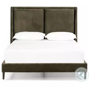 Potter Surrey Olive Upholstered Bedroom Set